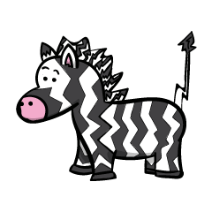 Zig Zag Zebra