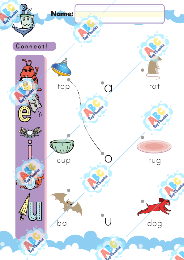 Short vowels worksheet 24