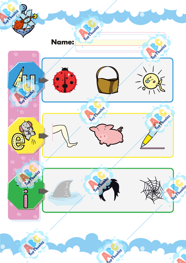Short vowels worksheet 29
